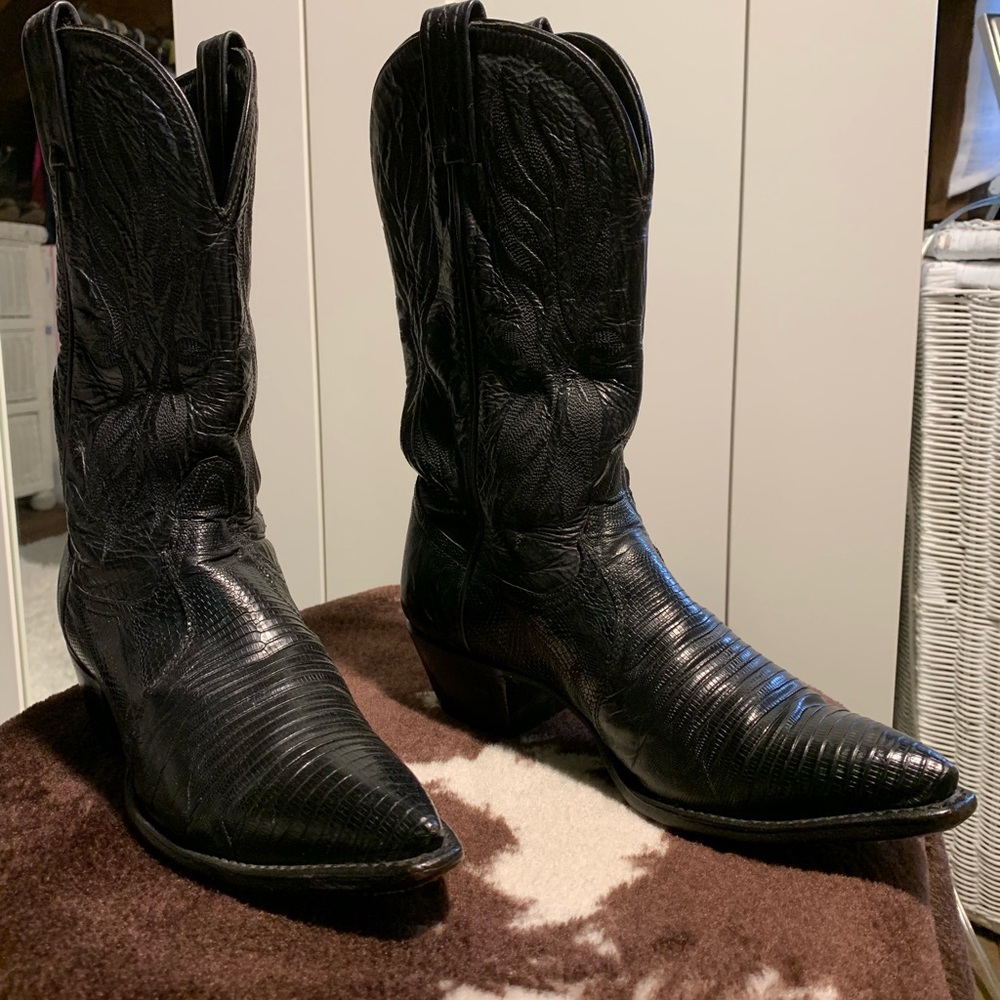 Tony Lama Vintage Reptile Cowgirl Boots